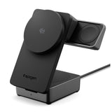 Spigen Essential Qi2.2 25W 3in1 MagSafe magnetisk trådløs oplader - sort