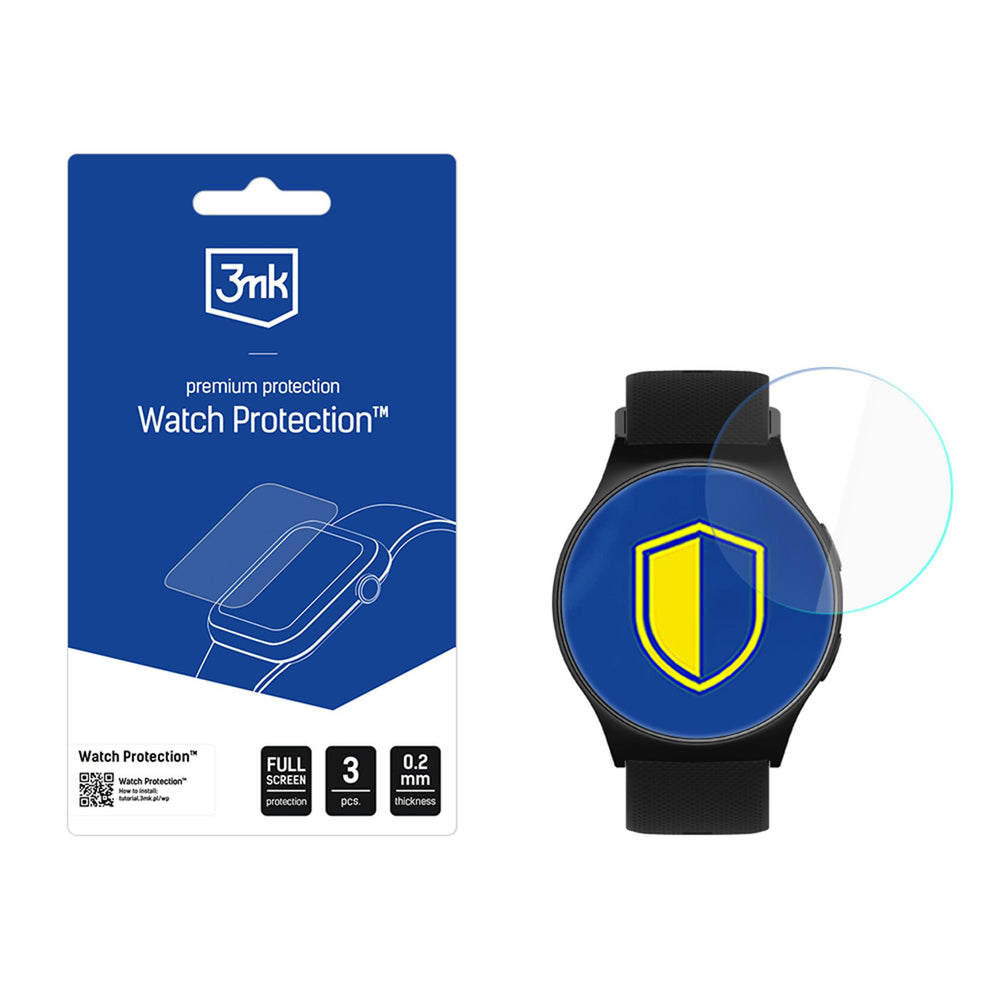 3mk Watch Protection ARC Smartwatch skærmbeskytter Film til Motorola Moto Watch 47mm