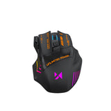 Wozinsky WMGB-1179 Wireless Optical Gaming Mouse with Built-in Rechargeable Battery 3200 DPI with Backlight - Black