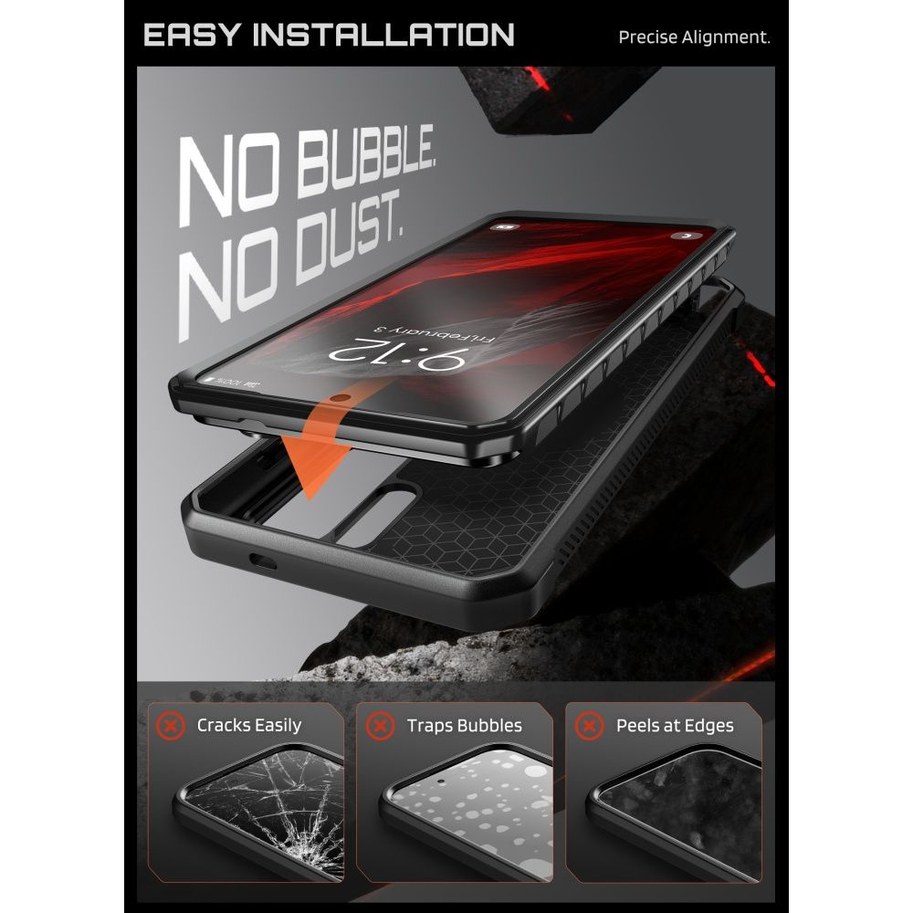 Supcase Unicorn Beetle Pro Mag MagSafe 2-sæt Case til Samsung Galaxy S26 Ultra - sort