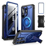 Supcase Unicorn Beetle Pro Mag MagSafe 2-set Case til Samsung Galaxy S26 Ultra - sort og marineblå