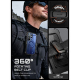 Supcase Unicorn Beetle Pro Mag MagSafe 2-set Case til Samsung Galaxy S26 Ultra - sort og marineblå