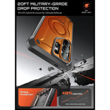 Supcase Unicorn Beetle Pro Mag MagSafe 2-set Case til Samsung Galaxy S26 Ultra - sort og orange
