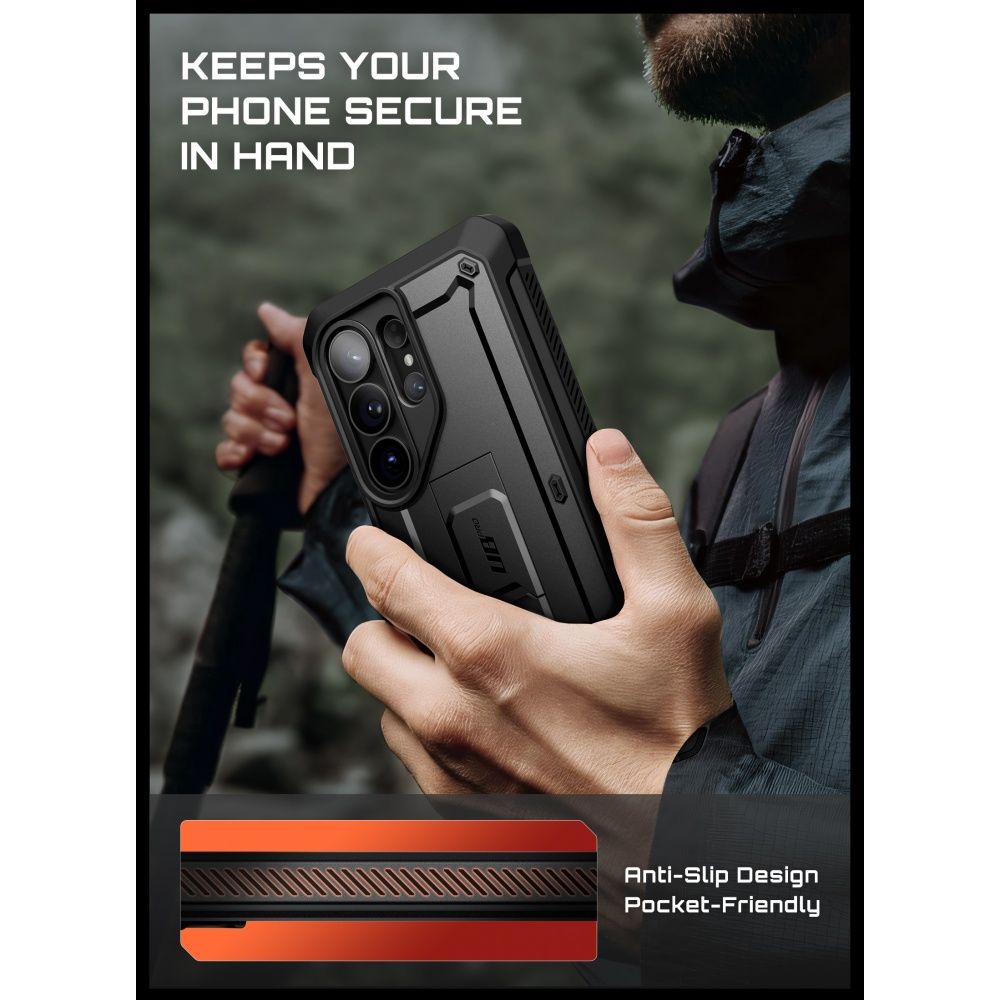 Supcase Unicorn Beetle Pro 2-Pack Case til Samsung Galaxy S26 Ultra - sort