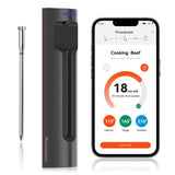 Meatmeet S Pro Kitchen Thermometer with Bluetooth App for Grill, Oven, Smoker - Gray