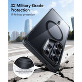ESR Classic Hybrid MagSafe Case til Samsung Galaxy S26 Ultra - Klar sort
