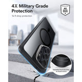ESR Classic Hybrid Kickstand MagSafe Case til Samsung Galaxy S26 Ultra - Klar sort