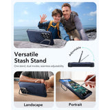ESR Cyber Tough Kickstand MagSafe Case til Samsung Galaxy S26 Ultra - sort