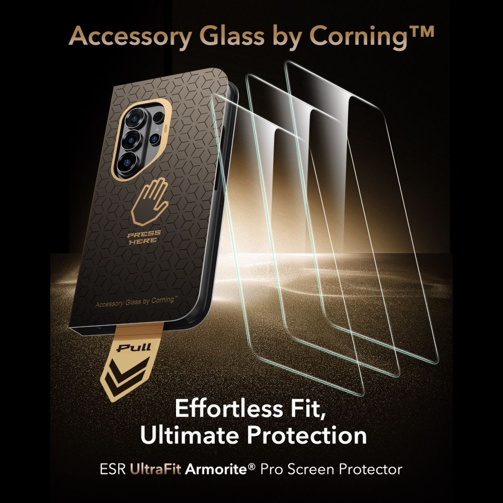 ESR UltraFit Armorite Pro tempereret glas til Samsung Galaxy S26 Ultra