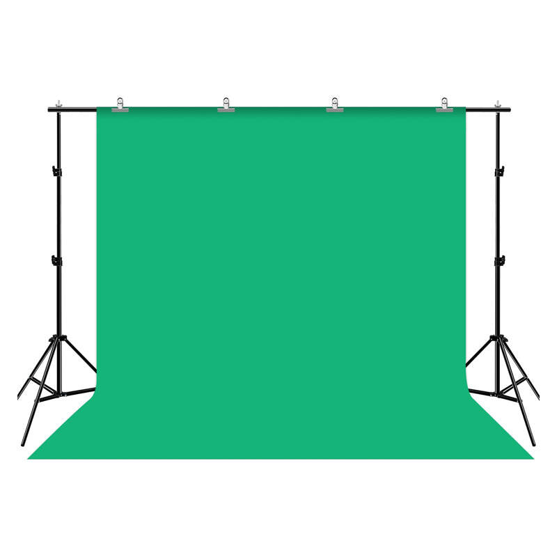 Puluz 2x3m foto baggrunds sæt / stand + foto baggrunde 3 stykker PKT5205