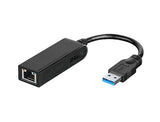 D-Link Netværksadapter SuperSpeed USB 3.0 1Gbps Kabling