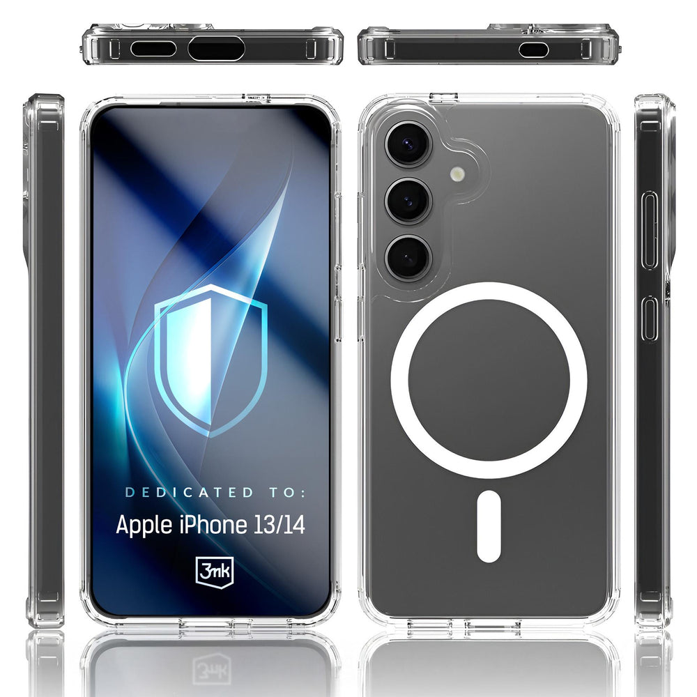 3mk Armor Magcase til Samsung Galaxy S24+ - gennemsigtigt