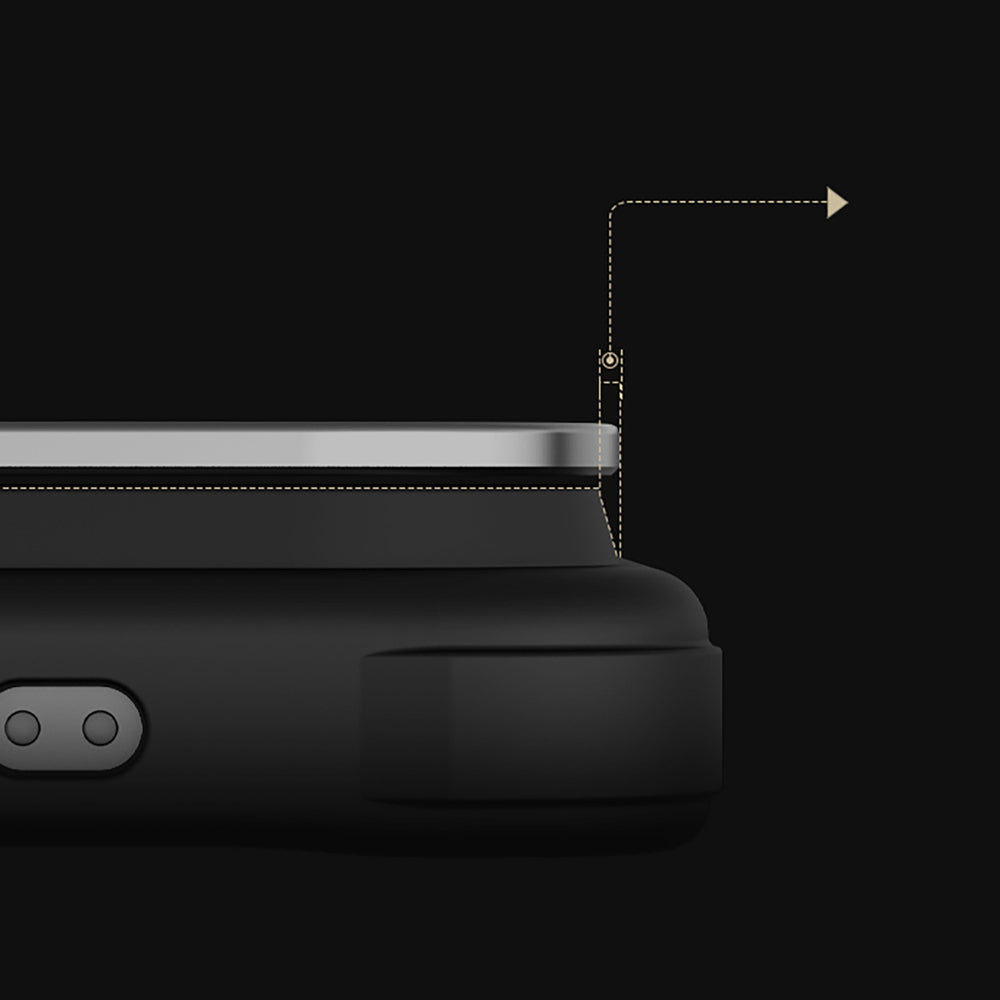 Nillkin CarboProp Magnetisk Case med Kamera Cover og Stand Kompatibel med MagSafe til Samsung S26 Ultra - Sort