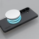 Nillkin Super Frosted Shield Pro Magnetic Case Kompatibel med MagSafe til Samsung Galaxy S26+ - sort