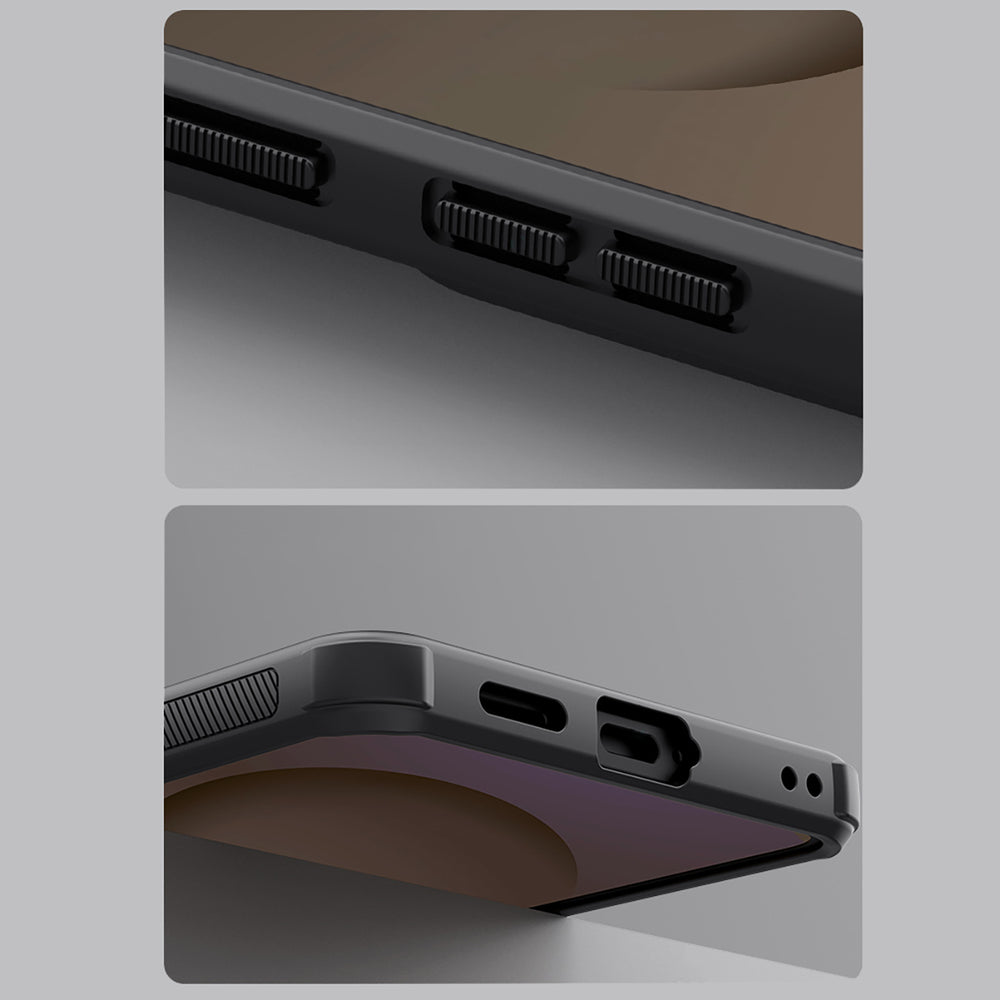 Nillkin Super Frosted Shield Pro Magnetic Case Kompatibel med MagSafe til Samsung Galaxy S26 - sort