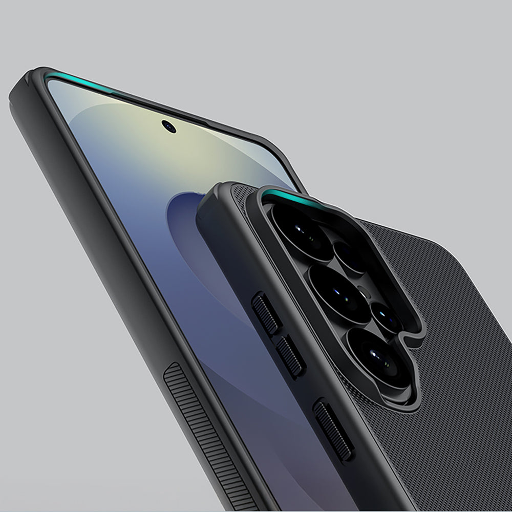 Nillkin Super Frosted Shield Pro Magnetic Case Kompatibel med MagSafe til Samsung Galaxy S26 Ultra - sort