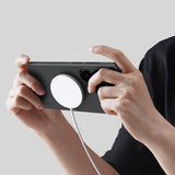 Nillkin Super Frosted Shield Pro Magnetic Case Kompatibel med MagSafe til Samsung Galaxy S26 Ultra - sort