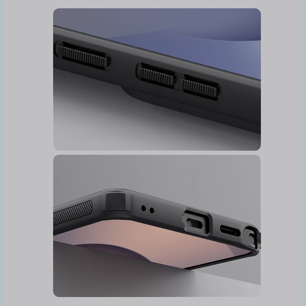 Nillkin Super Frosted Shield Pro Magnetic Case Kompatibel med MagSafe til Samsung Galaxy S26 Ultra - sort