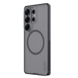 Nillkin Super Frosted Shield Pro Magnetic Case Kompatibel med MagSafe til Samsung Galaxy S26 Ultra - Gennemlysende sort