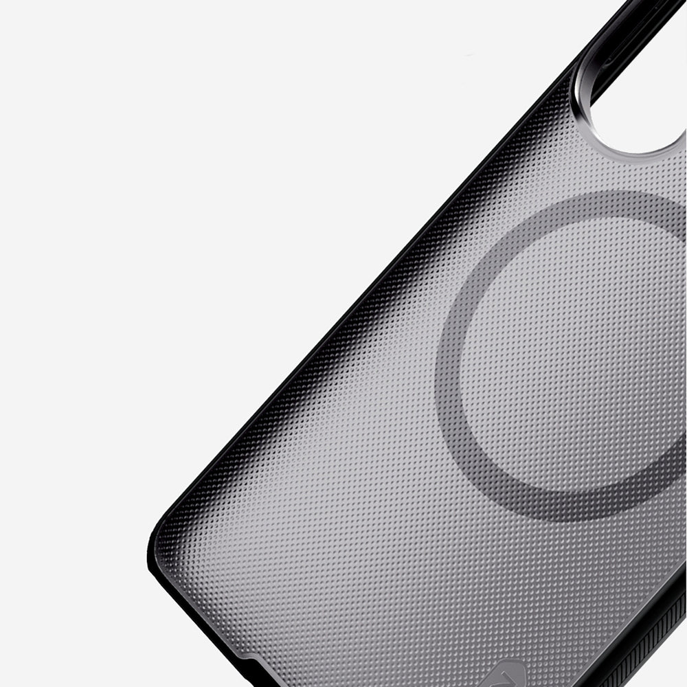 Nillkin Super Frosted Shield Pro Magnetic Case Kompatibel med MagSafe til Samsung Galaxy S26 Ultra - Gennemlysende sort