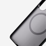 Nillkin Super Frosted Shield Pro Magnetic Case Kompatibel med MagSafe til Samsung Galaxy S26 Ultra - Gennemlysende sort