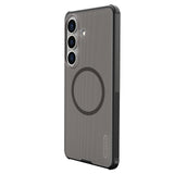 Nillkin Super Frosted Shield Pro Magnetic Case Kompatibel med MagSafe til Samsung Galaxy S26 - Gennemskinneligt sort