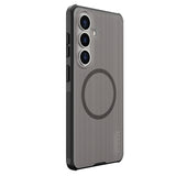 Nillkin Super Frosted Shield Pro Magnetic Case Kompatibel med MagSafe til Samsung Galaxy S26 - Gennemskinneligt sort