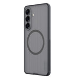 Nillkin Super Frosted Shield Pro Magnetic Case Kompatibel med MagSafe til Samsung Galaxy S26+ - Gennemskinneligt sort