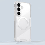 Nillkin Nature TPU Pro Case Kompatibel med MagSafe til Samsung Galaxy S26+ - Hvid