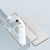 Nillkin Nature TPU Pro Case Kompatibel med MagSafe til Samsung Galaxy S26+ - Hvid