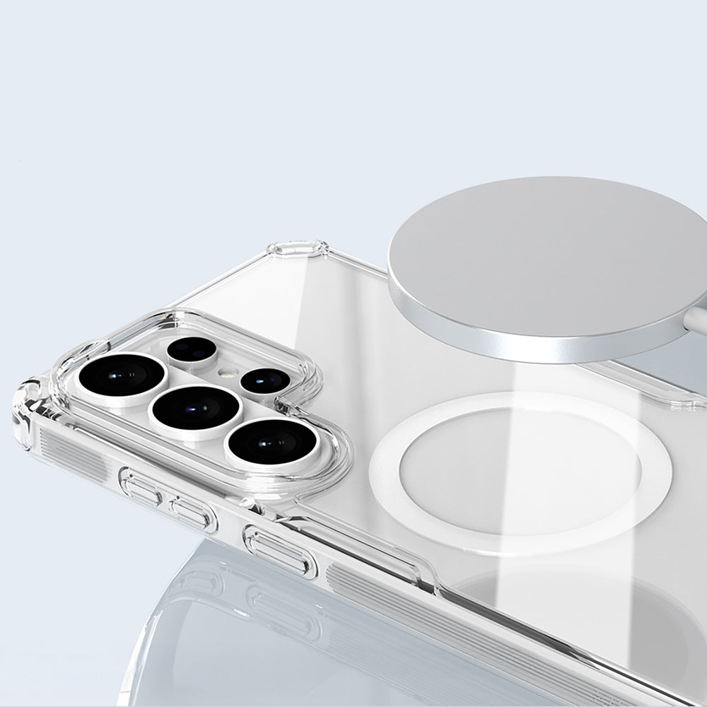 Nillkin Nature TPU Pro Case Kompatibel med MagSafe til Samsung Galaxy S26 Ultra - Hvid