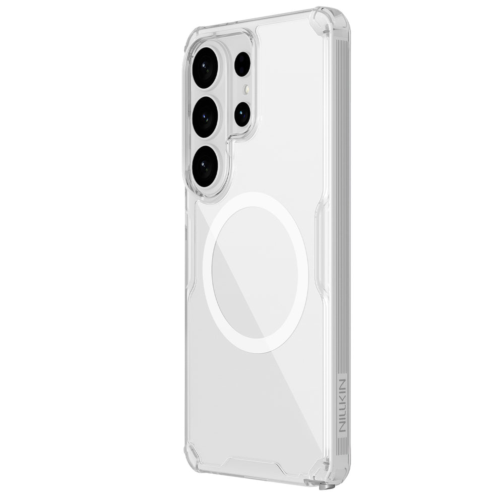 Nillkin Nature TPU Pro Case Kompatibel med MagSafe til Samsung Galaxy S26 Ultra - Hvid