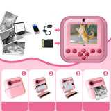 Wozinsky WDT-03 thermal printer camera for children - pink