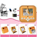 Wozinsky WDT-05 thermal printer camera, for children, print - orange