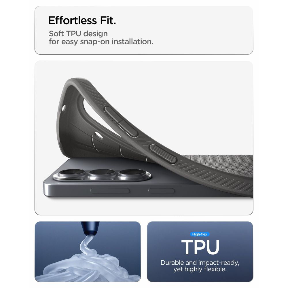 Spigen Liquid Air Case til Samsung Galaxy S26 - Grå