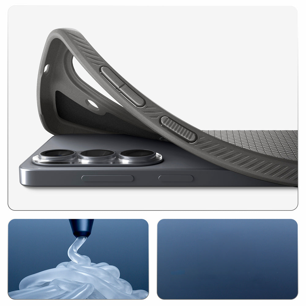 Spigen Liquid Air Mag MagSafe Case til Samsung Galaxy S26 - Grå