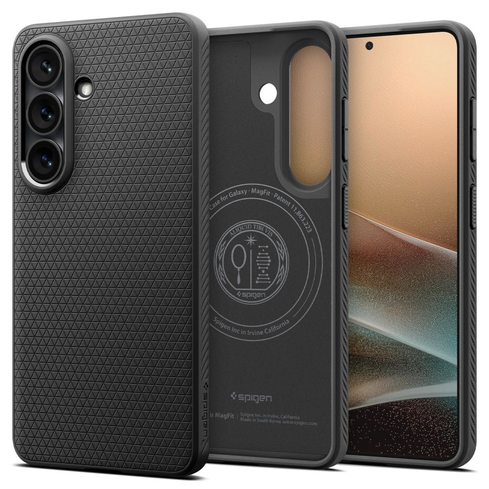 Spigen Liquid Air Mag MagSafe Case til Samsung Galaxy S26 - sort