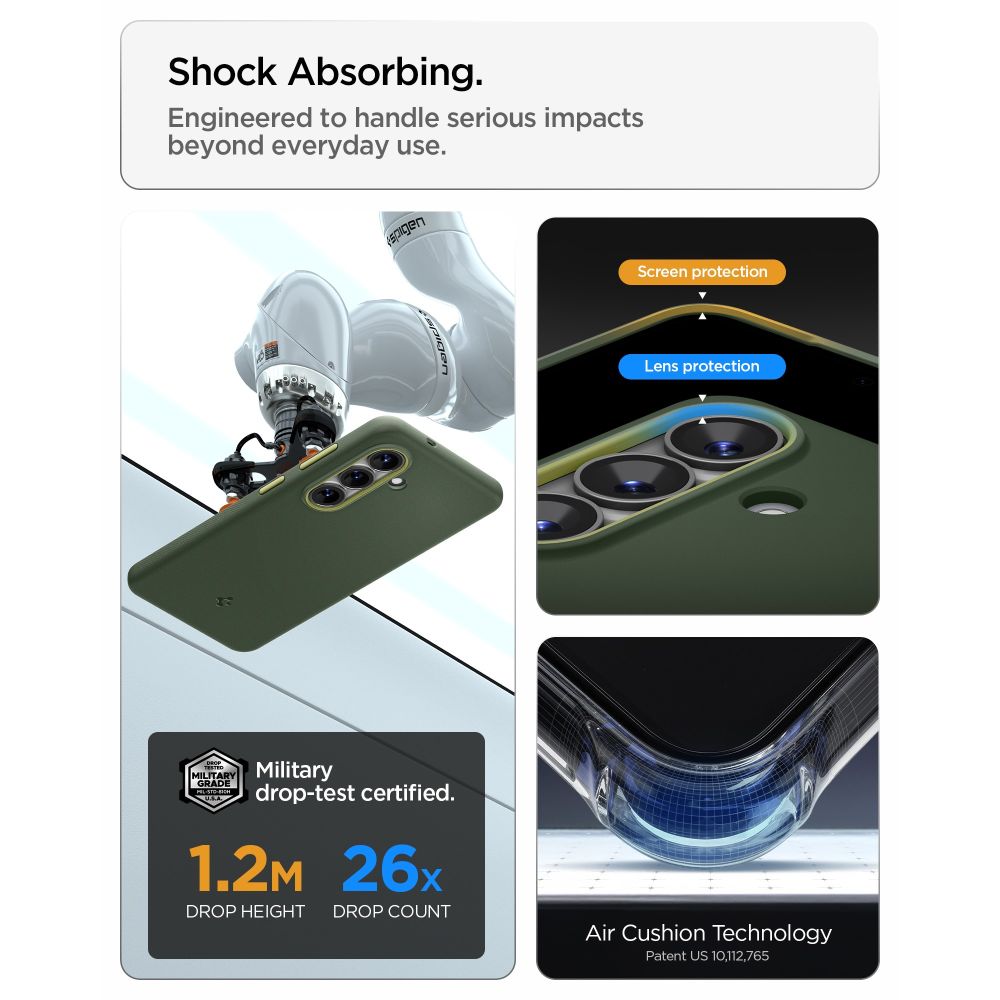 Spigen Nano Pop MagSafe Case til Samsung Galaxy S26 - Grøn