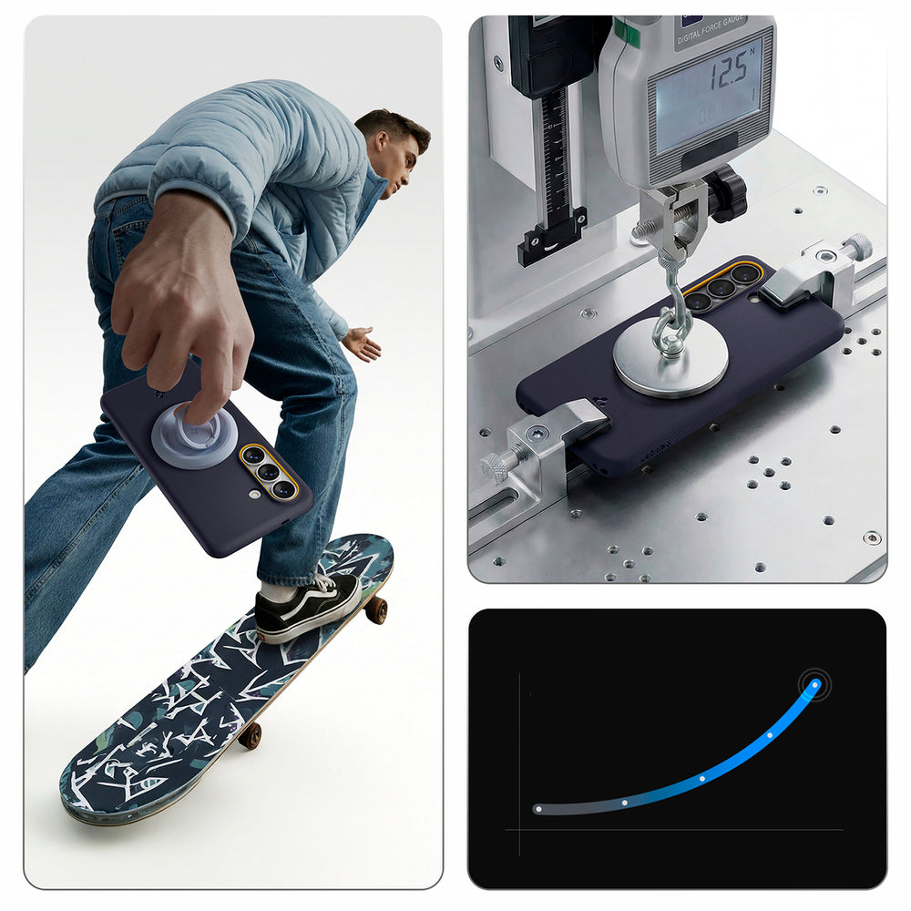 Spigen Nano Pop MagSafe Case til Samsung Galaxy S26 - Blå