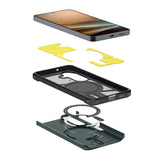 Spigen Tough Armor Mag MagSafe Case til Samsung Galaxy S26 - Grøn