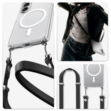 Spigen Ultra Hybrid Mag MagSafe Case til Samsung Galaxy S26 - Klar og hvid