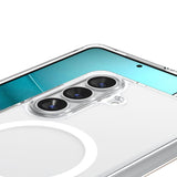 Spigen Ultra Hybrid Mag MagSafe Case til Samsung Galaxy S26 - Klar og hvid