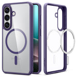 Spigen Ultra Hybrid Mag MagSafe Case til Samsung Galaxy S26 - Clear Purple