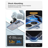 Spigen Ultra Hybrid Mag MagSafe Case til Samsung Galaxy S26 - Clear Blue