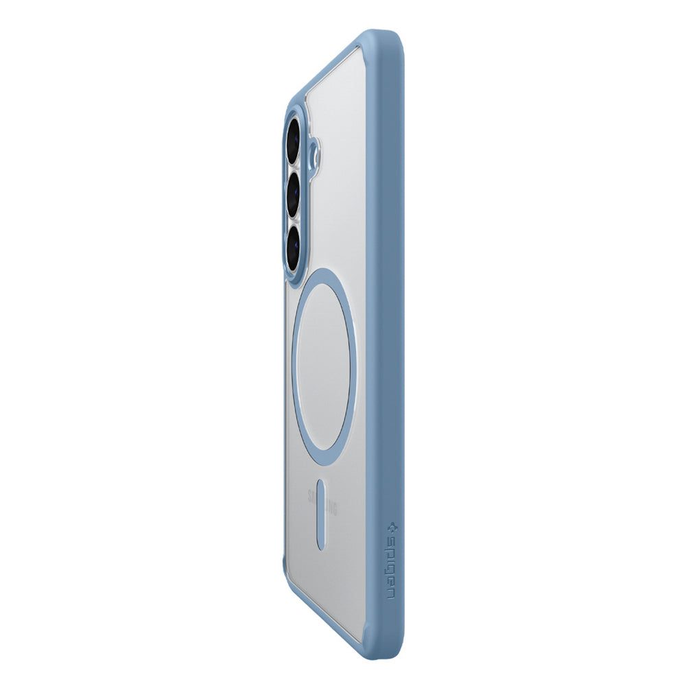 Spigen Ultra Hybrid Mag MagSafe Case til Samsung Galaxy S26 - Clear Blue
