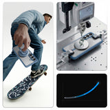 Spigen Ultra Hybrid Mag MagSafe Case til Samsung Galaxy S26 - Clear Blue