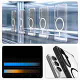 Spigen Ultra Hybrid Mag MagSafe Case til Samsung Galaxy S26 - Clear Black