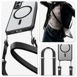 Spigen Ultra Hybrid Mag MagSafe Case til Samsung Galaxy S26 - Clear Black