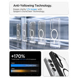Spigen Ultra Hybrid Mag MagSafe Case til Samsung Galaxy S26 - Clear Black