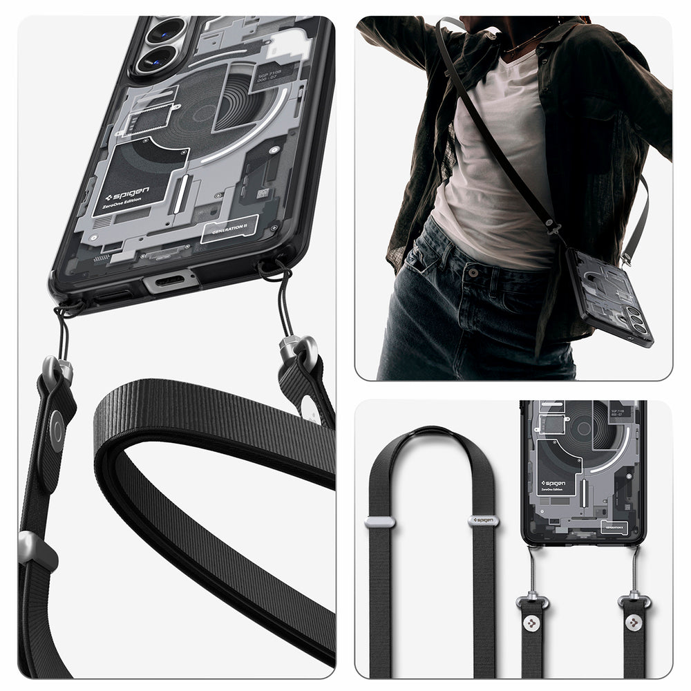 Spigen Ultra Hybrid Mag MagSafe Case til Samsung Galaxy S26 Zero One - klar sort